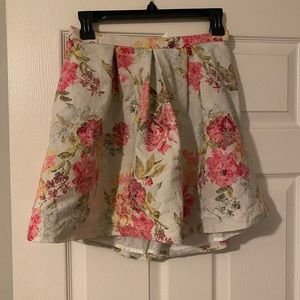 floral white zunies skirt